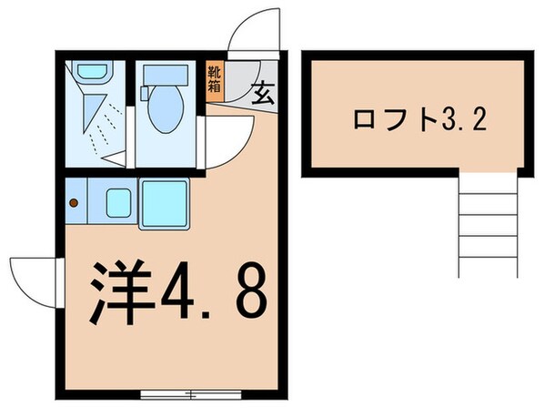 アヴァンティ片倉の物件間取画像